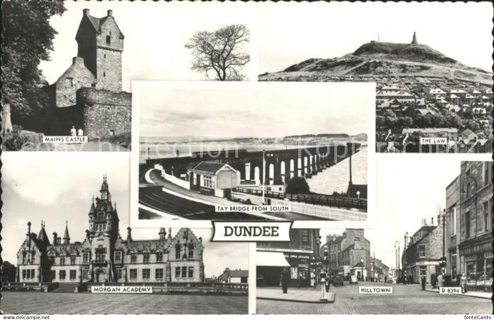 11750766 Dundee City Mains Castle The Law Morgan Academy Hill Town Tay Bridge Du - Altri & Non Classificati