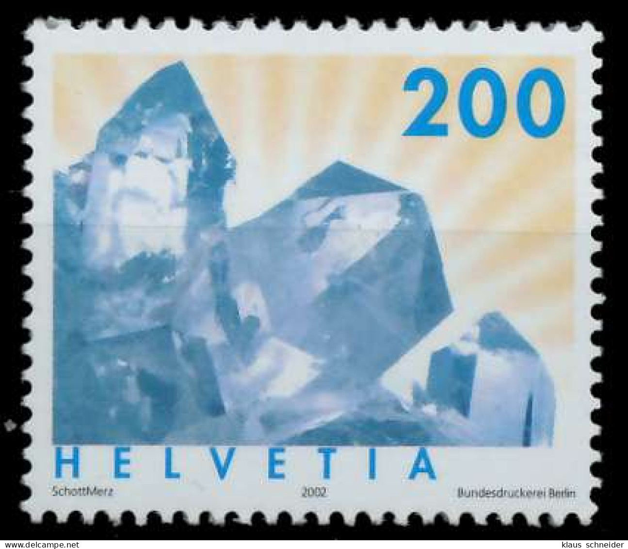 SCHWEIZ 2002 Nr 1808 Postfrisch X64BF7A - Unused Stamps