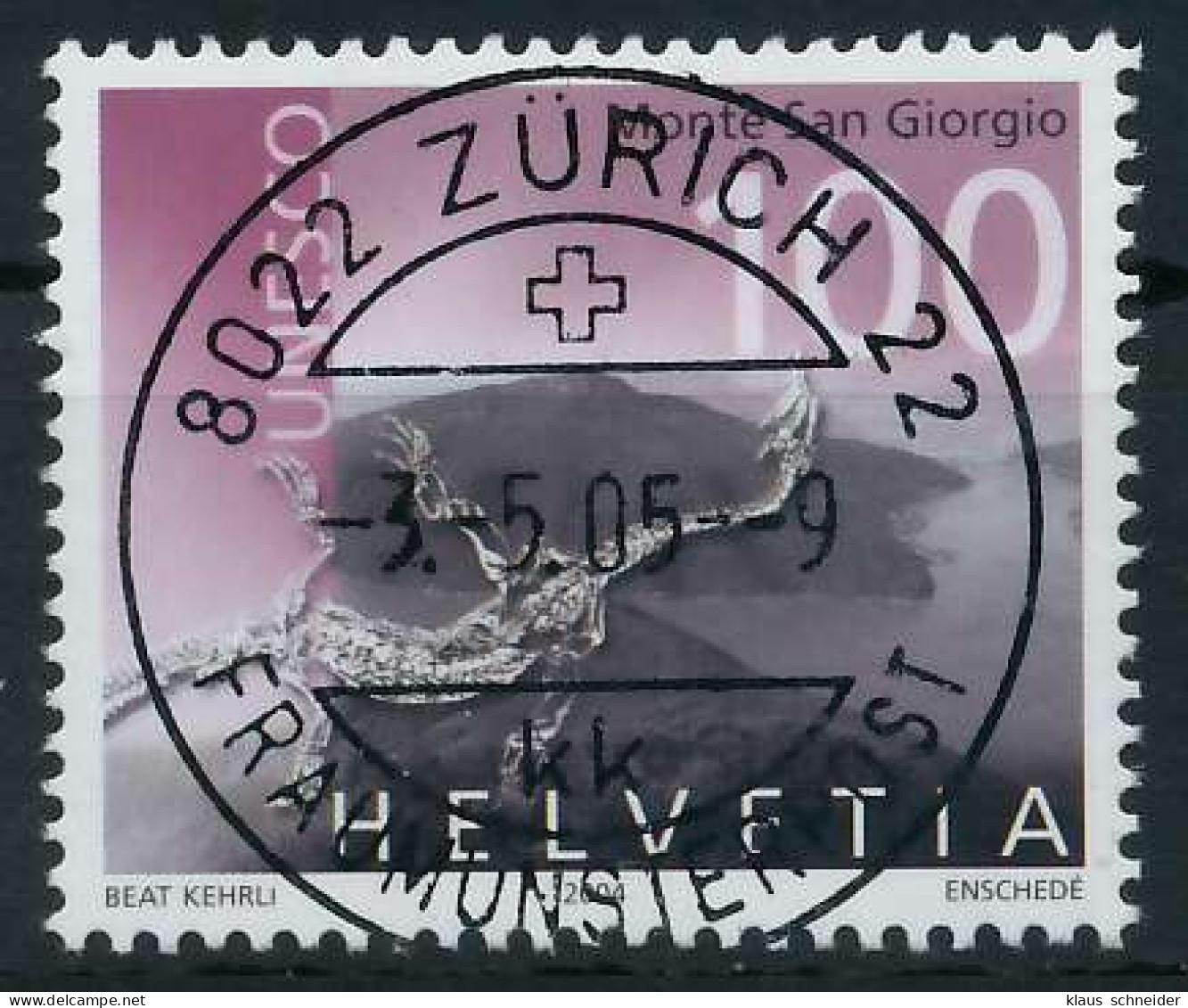 SCHWEIZ 2004 Nr 1894 Zentrisch Gestempelt X64C2DA - Usados
