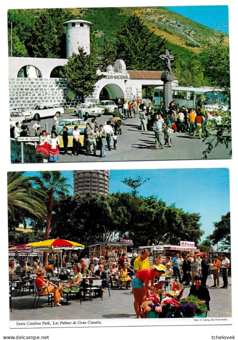 (99). Espagne. Spain. Espana. Iles Canaries. Lot N°2. Tenerife Las Palmas - Tenerife