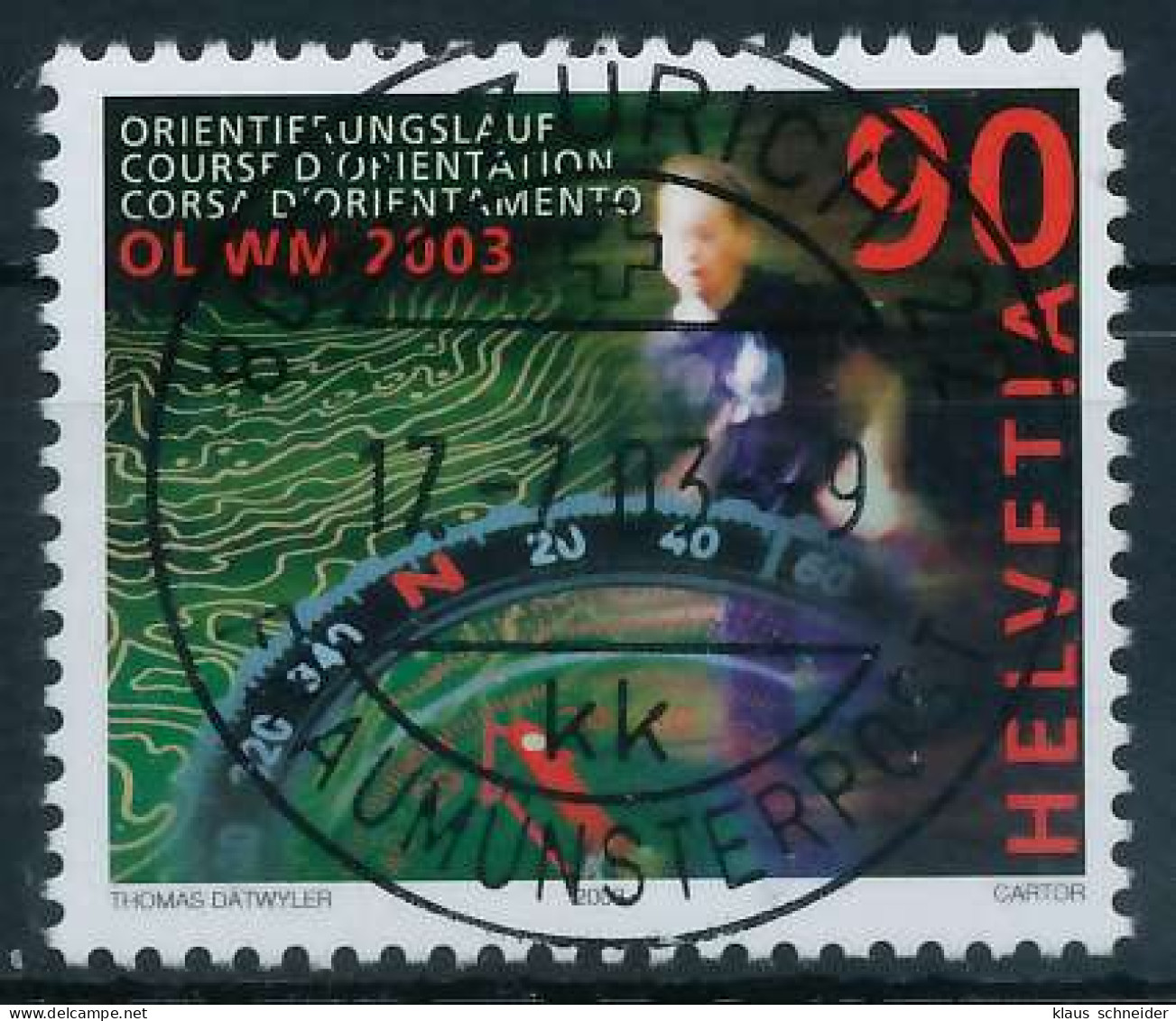 SCHWEIZ 2003 Nr 1827 Zentrisch Gestempelt X64C326 - Used Stamps