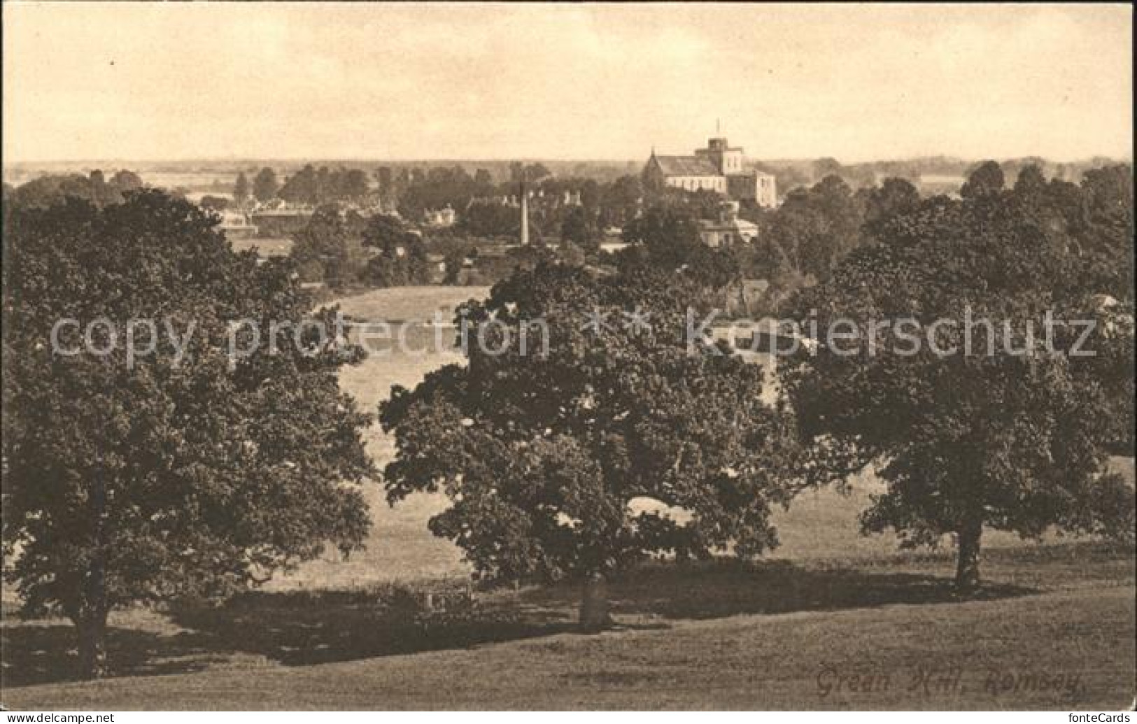 11750712 Romsey Green Hill Panorama Cambridge - Andere & Zonder Classificatie