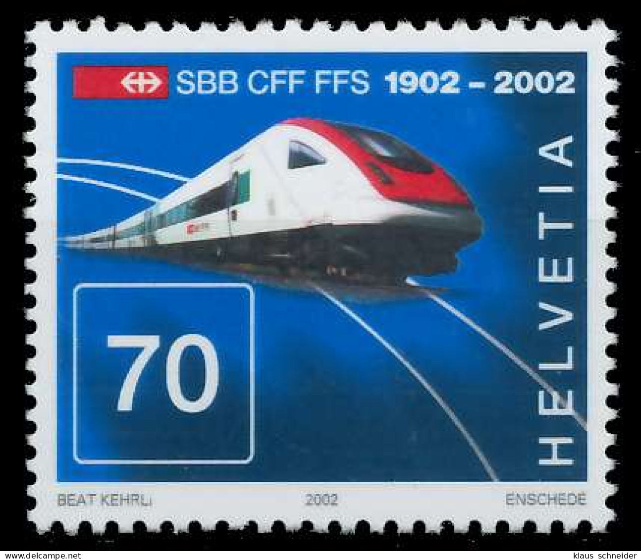 SCHWEIZ 2002 Nr 1778 Postfrisch S2A5C52 - Unused Stamps
