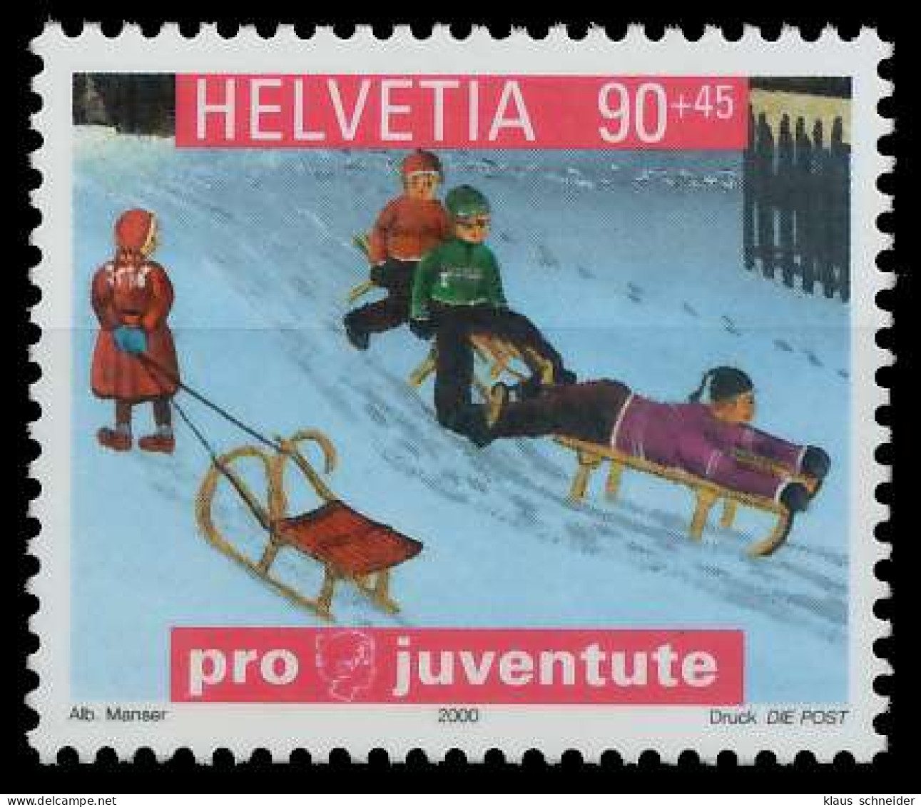 SCHWEIZ PRO JUVENTUTE Nr 1742 Postfrisch S2A5D02 - Nuevos