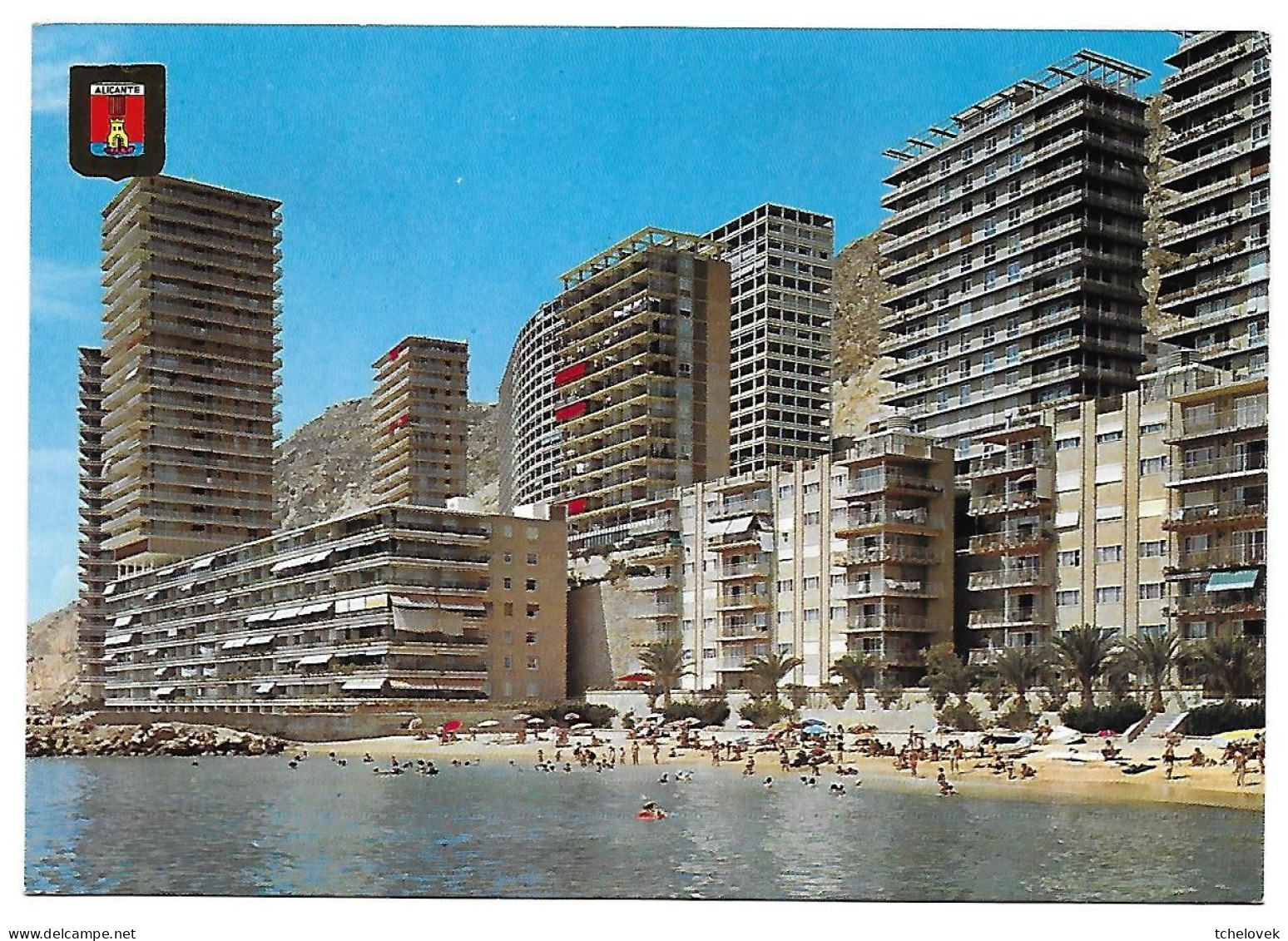 (99). Espagne. Spain. Espana. Alicante (5) & (6) & (7) & Costa Blanca (1) - Alicante