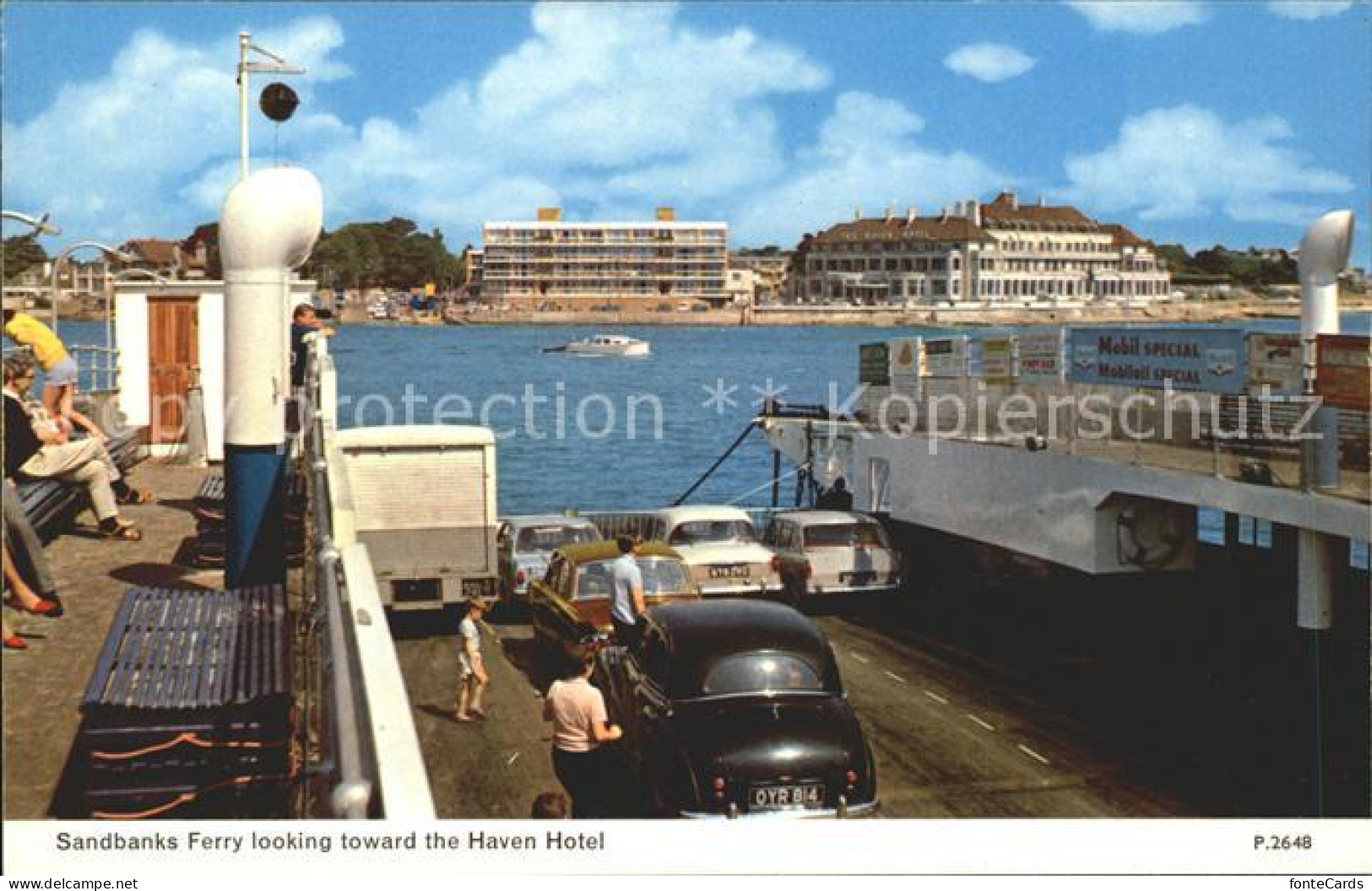11750689 Sandbanks Ferry Looking Toward The Haven Hotel Peninsula Poole - Sonstige & Ohne Zuordnung