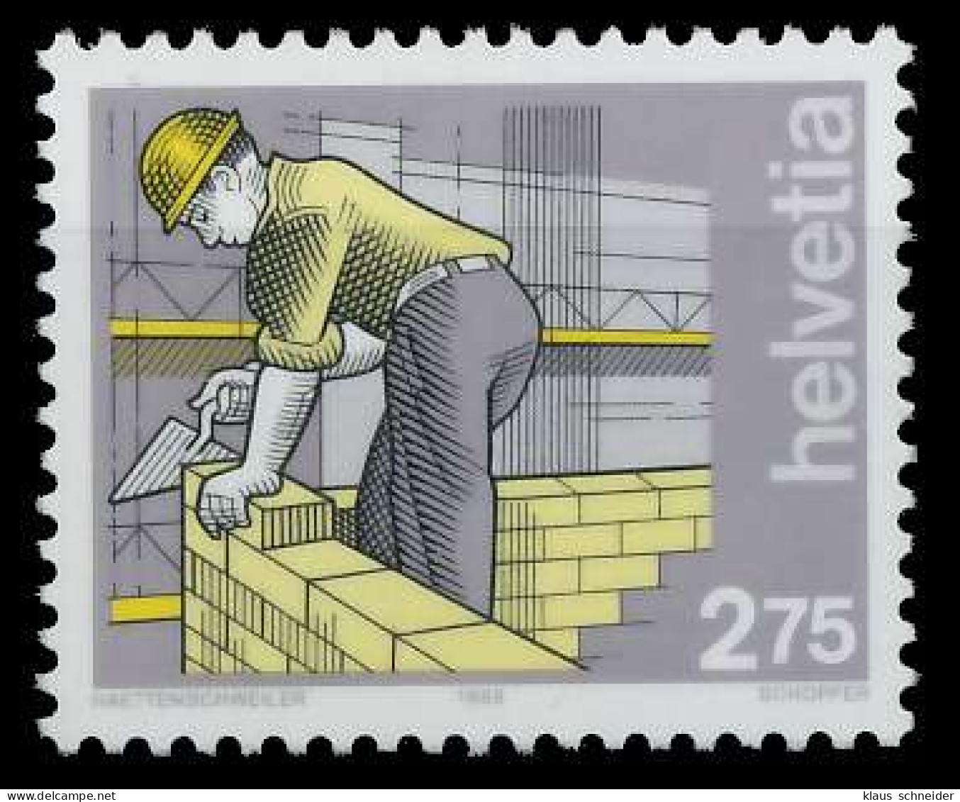 SCHWEIZ 1989 Nr 1402 Postfrisch X669126 - Unused Stamps