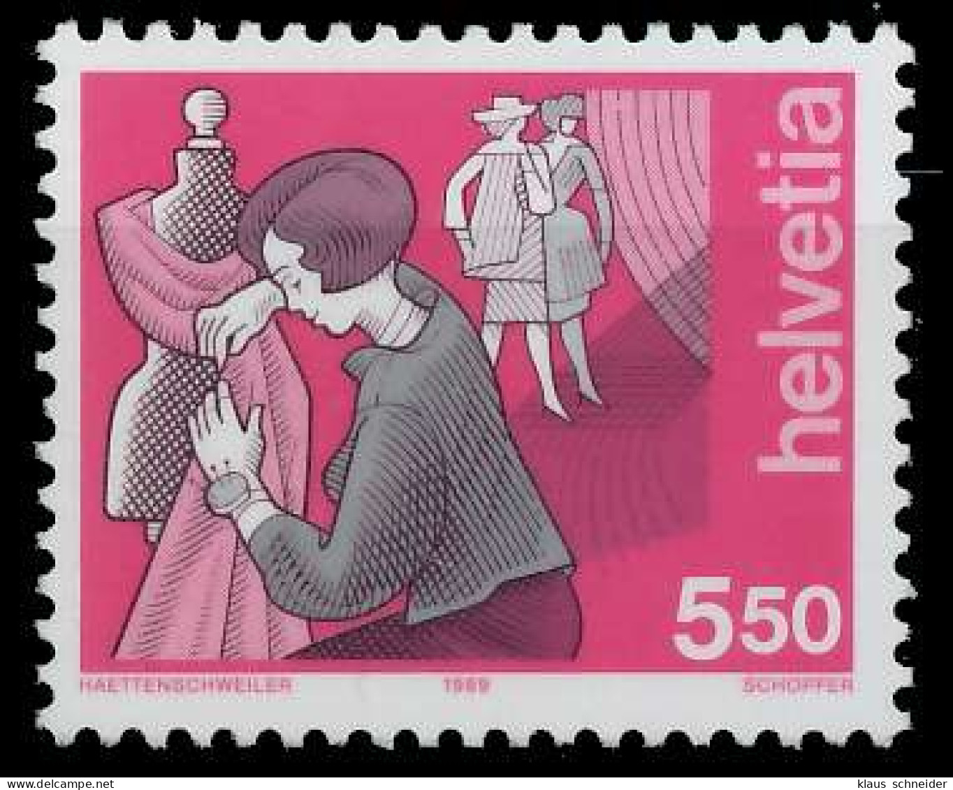 SCHWEIZ 1989 Nr 1403 Postfrisch X66912A - Unused Stamps