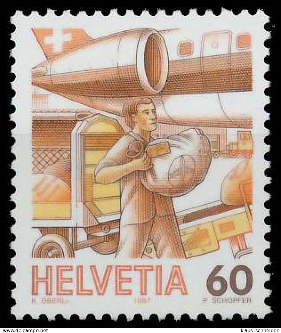SCHWEIZ 1987 Nr 1344 Postfrisch S2AEB4E - Unused Stamps