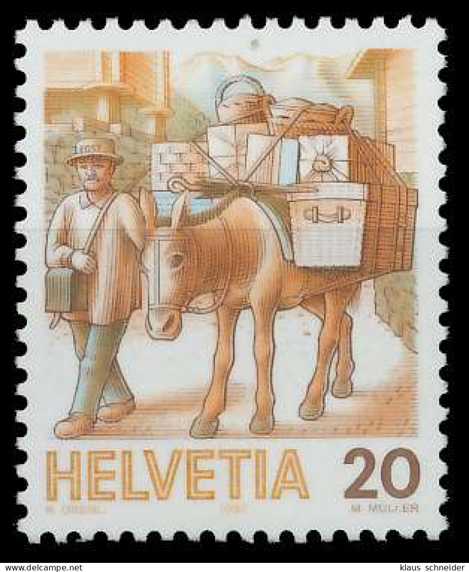 SCHWEIZ 1987 Nr 1340 Postfrisch S2AEB3E - Unused Stamps