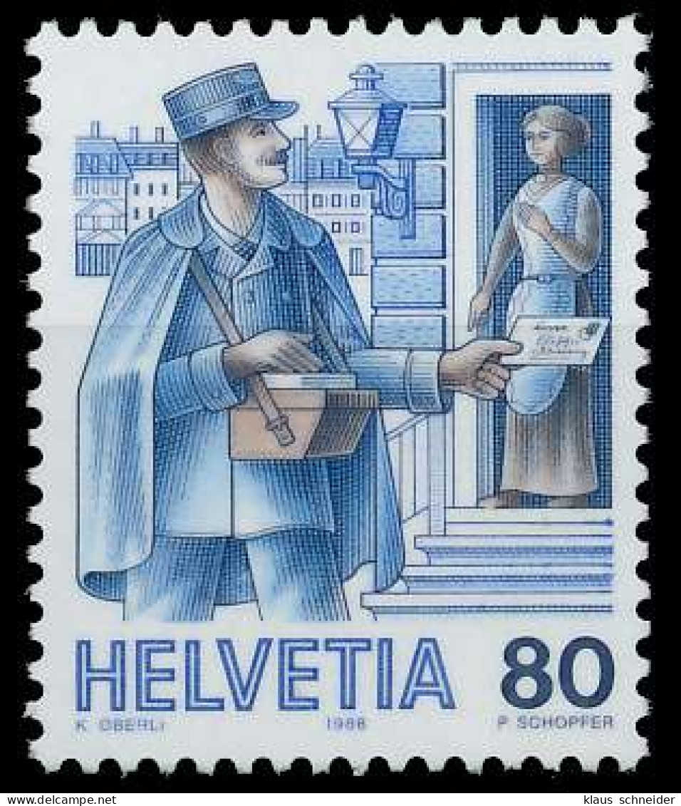 SCHWEIZ 1986 Nr 1325ya Postfrisch S2AEB96 - Unused Stamps