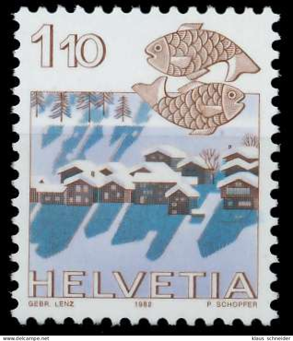 SCHWEIZ 1982 Nr 1228 Postfrisch X66EBB2 - Ungebraucht