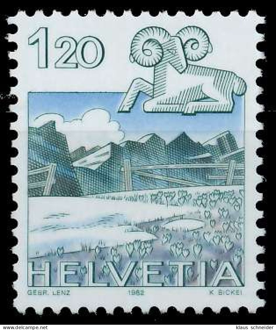 SCHWEIZ 1982 Nr 1229 Postfrisch X66EB9A - Unused Stamps