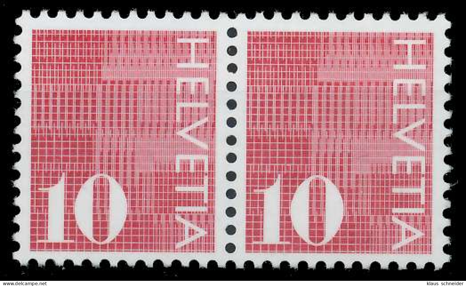 SCHWEIZ 1970 Nr 933ya Postfrisch WAAGR PAAR X66ED66 - Unused Stamps