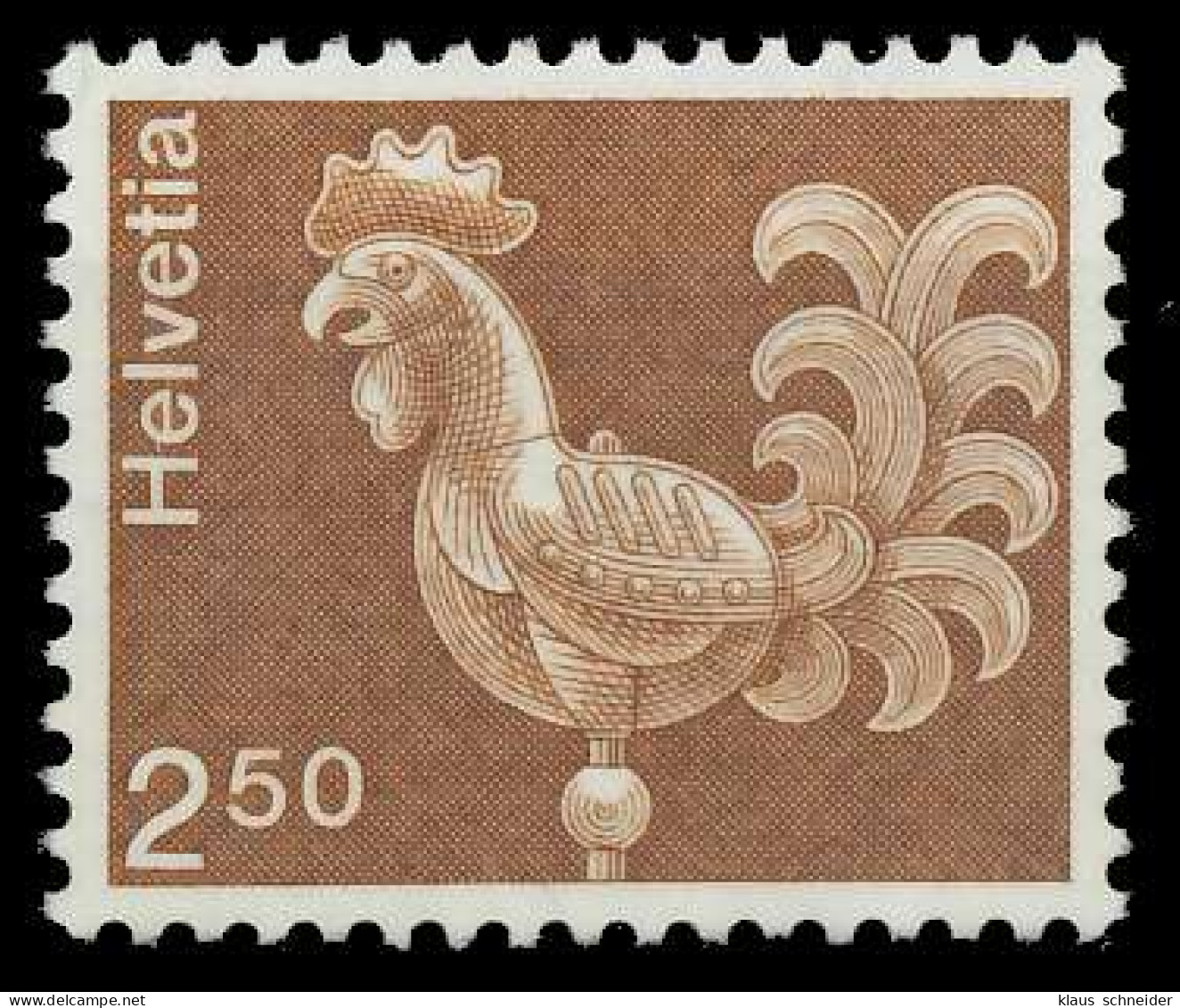 SCHWEIZ 1975 Nr 1057x Postfrisch X66EE66 - Unused Stamps