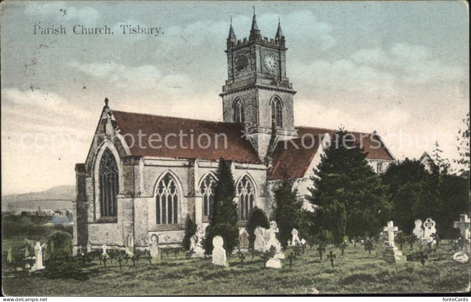 11750651 Tisbury Parish Church Cemetery Salisbury - Altri & Non Classificati