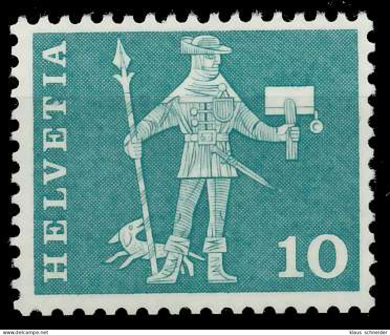 SCHWEIZ ROLLENMARKEN Nr 697xR Postfrisch X6791AE - Coil Stamps