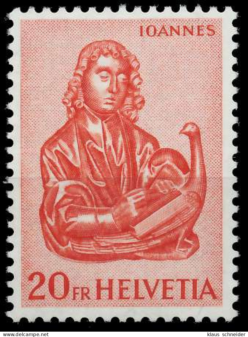 SCHWEIZ 1961 Nr 741a Postfrisch X679232 - Unused Stamps