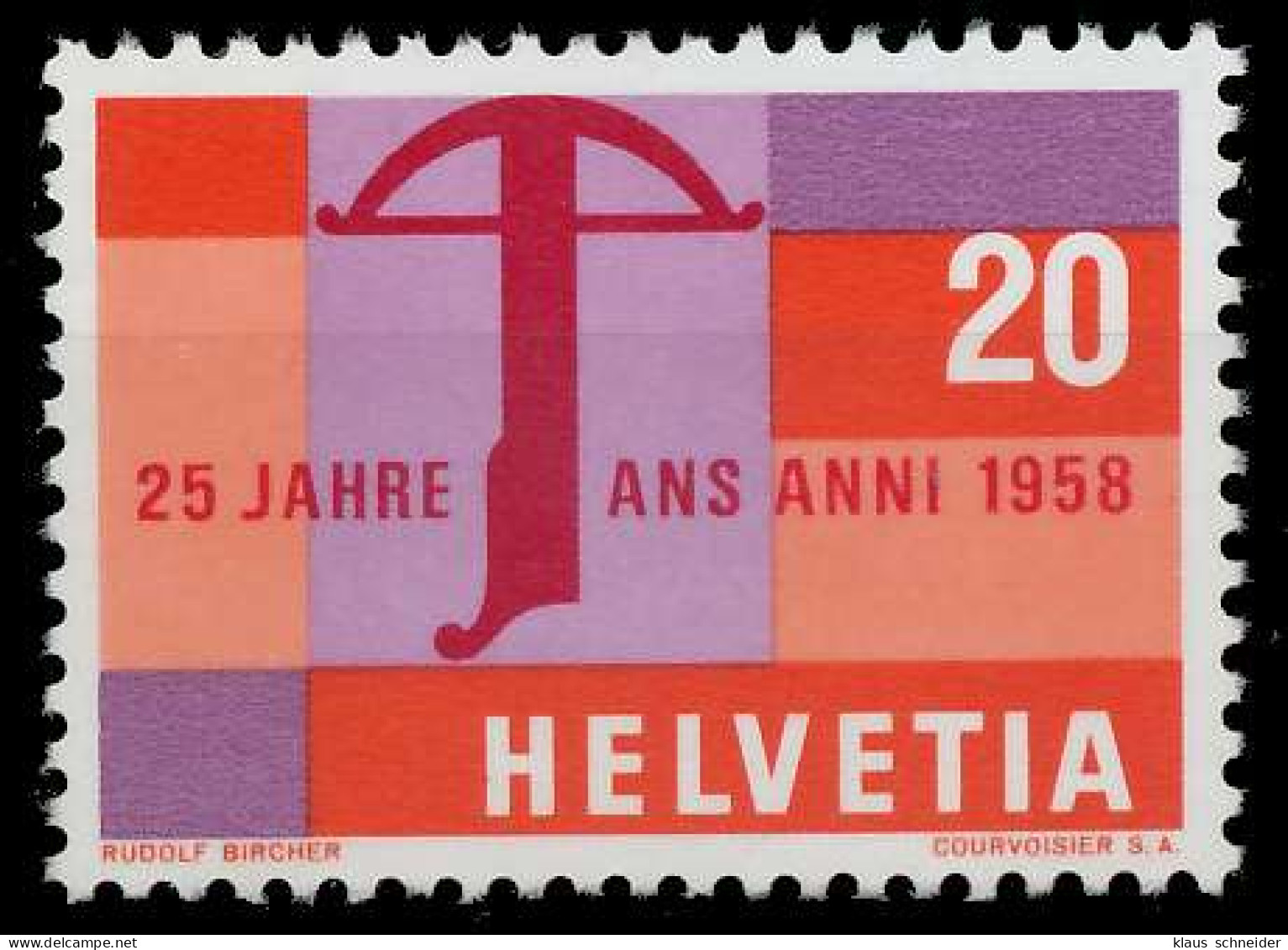 SCHWEIZ 1958 Nr 655 Postfrisch X679272 - Nuovi