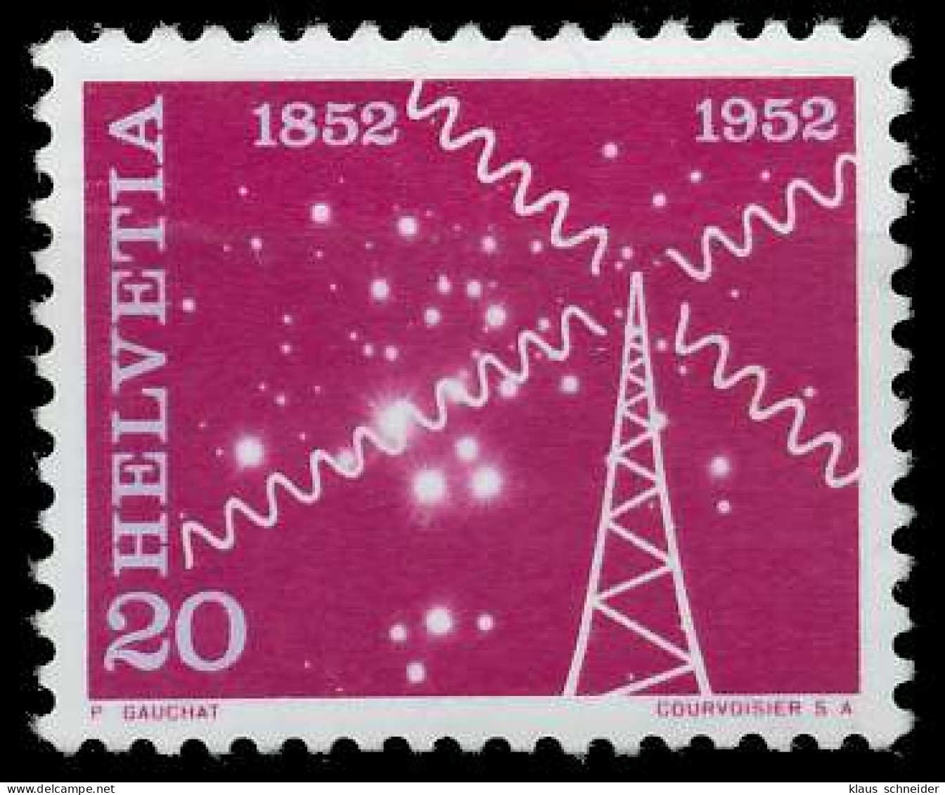 SCHWEIZ 1952 Nr 568 Postfrisch X6792AA - Neufs