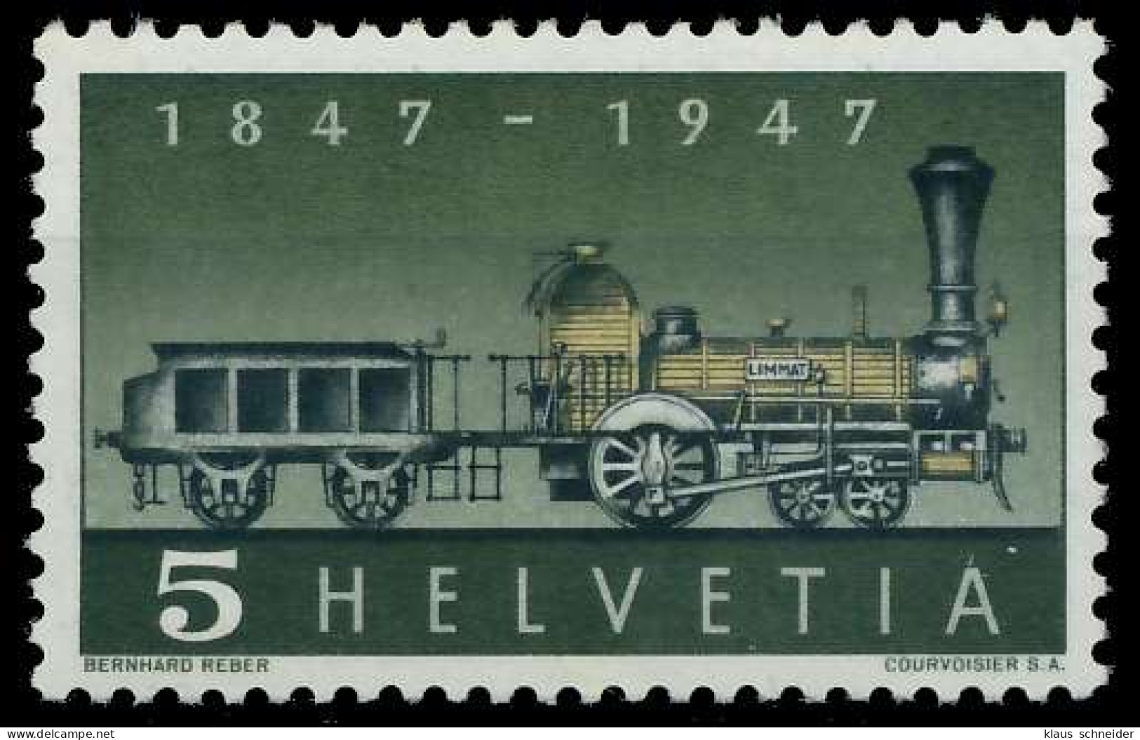 SCHWEIZ 1947 Nr 484 Postfrisch X67932A - Ungebraucht