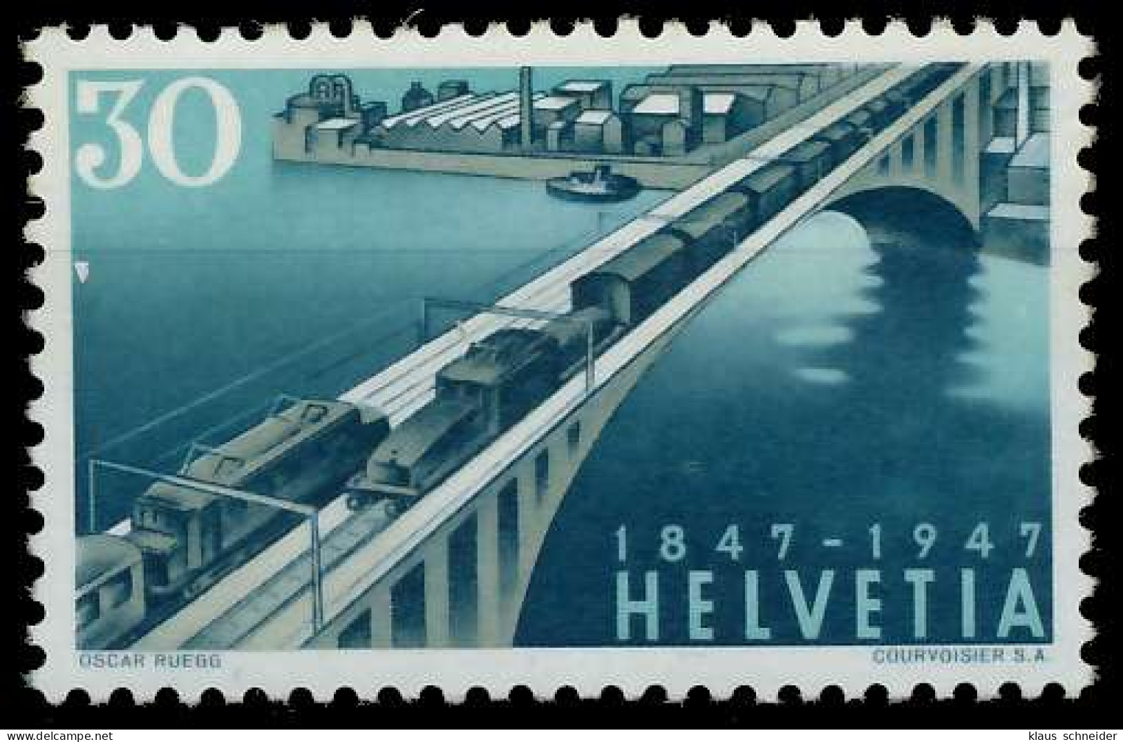 SCHWEIZ 1947 Nr 487 Postfrisch X679342 - Unused Stamps