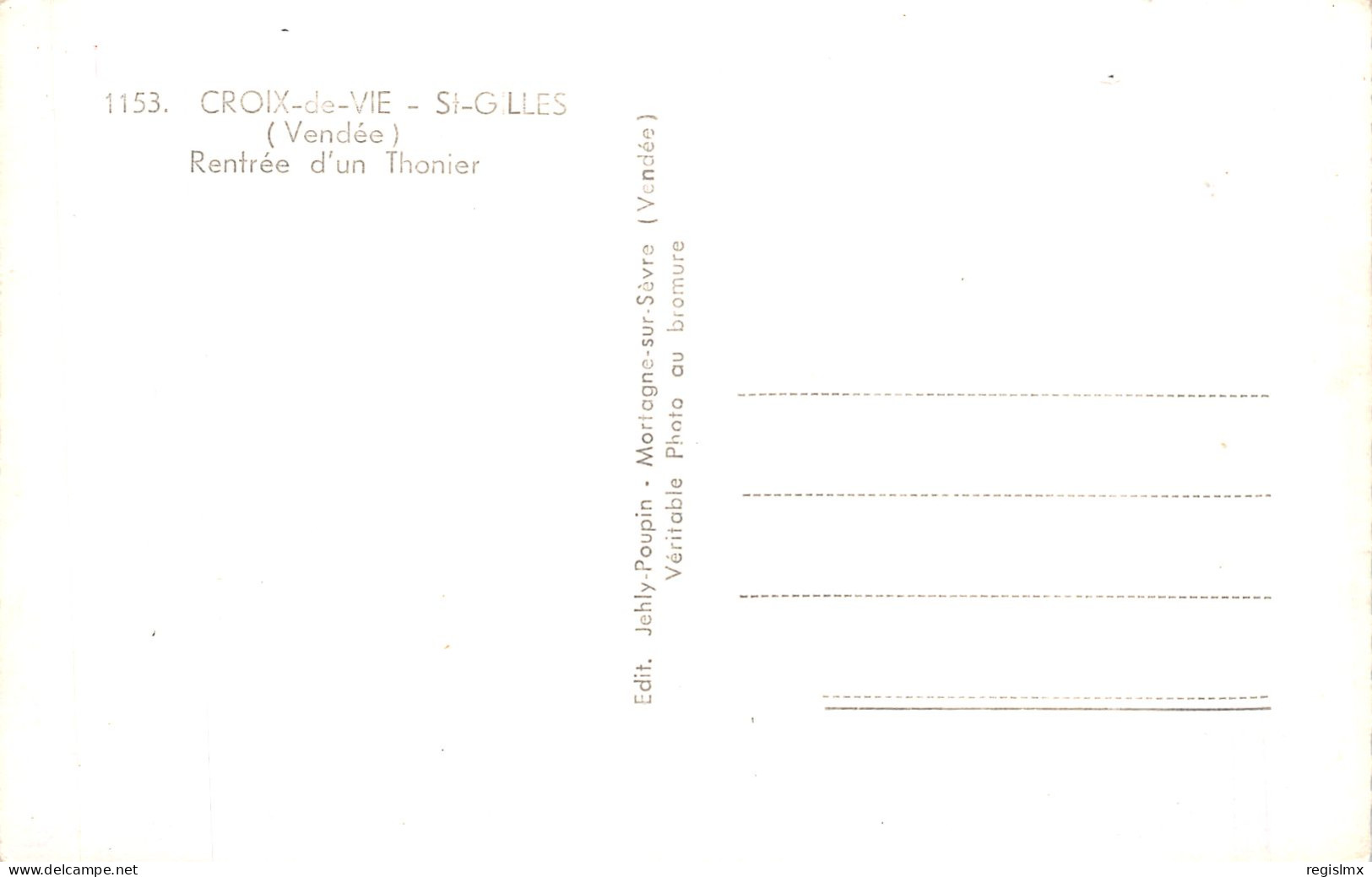 85-SAINT GILLES CROIX DE VIE -N°2136-C/0027 - Saint Gilles Croix De Vie