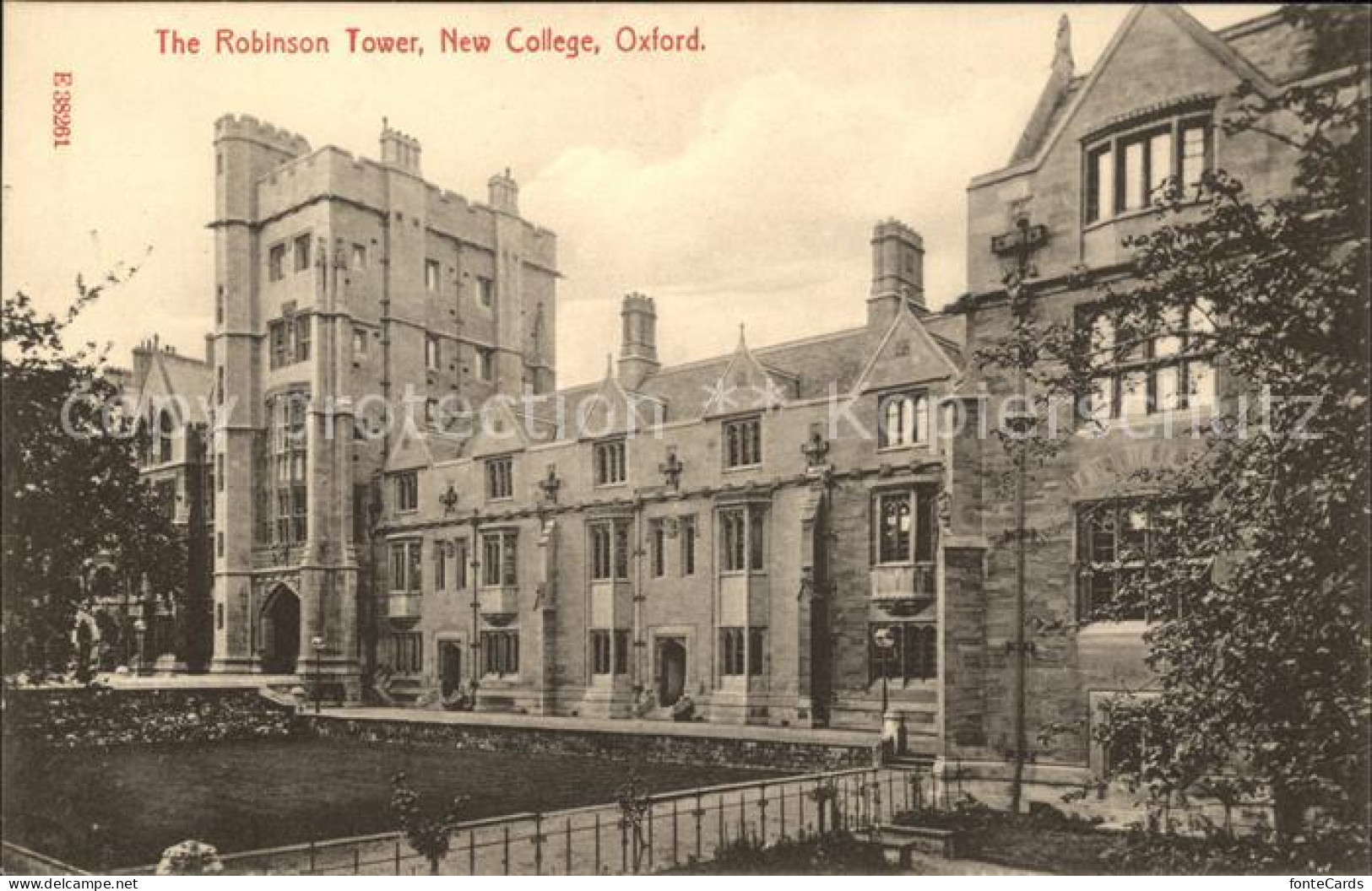 11750600 Oxford Oxfordshire Robinson Tower New College  - Other & Unclassified