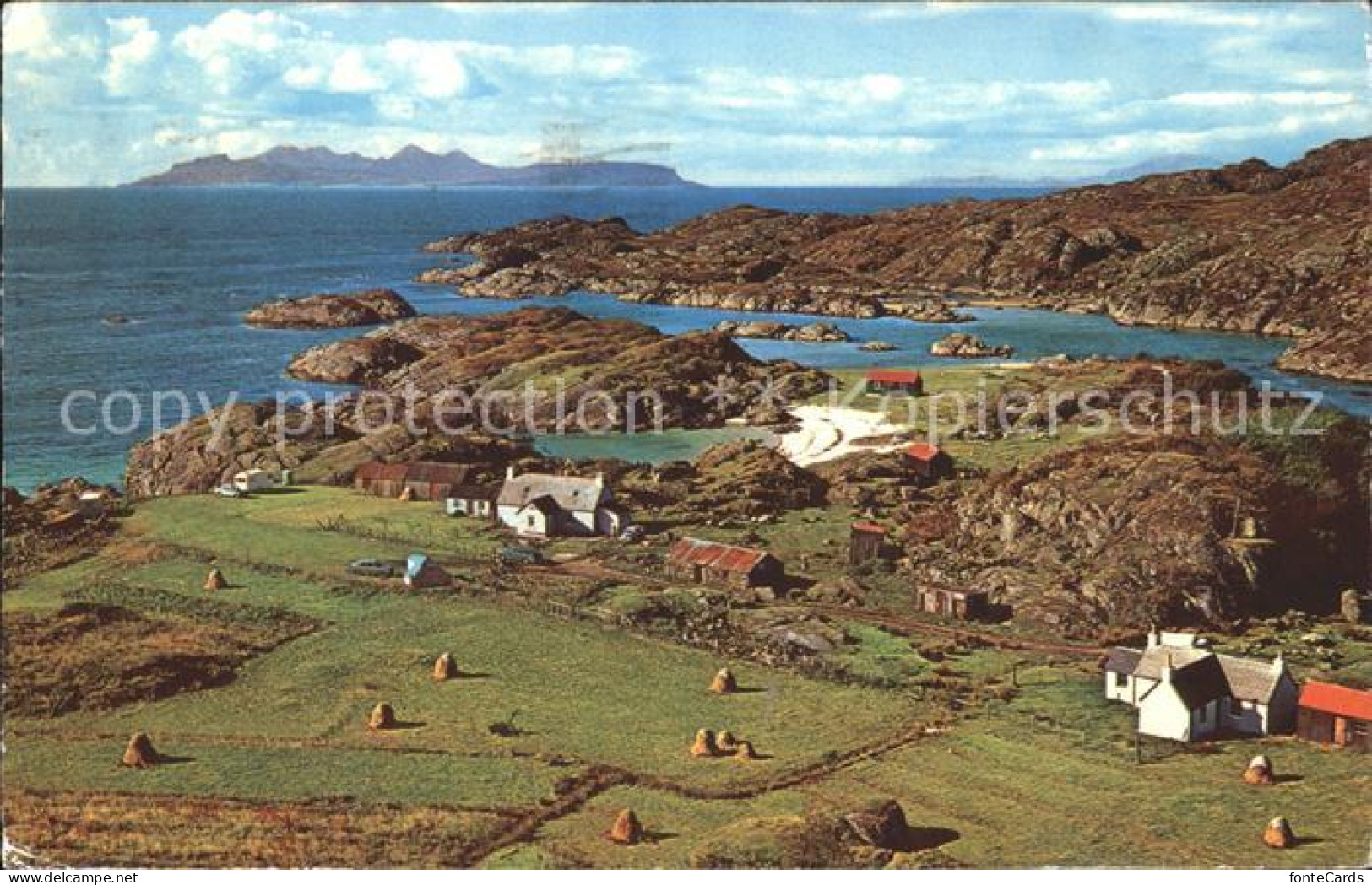 11750585 Ardnamurchan & Morvern Island Of Eigg And Rhum From Ardtoe Lochaber - Andere & Zonder Classificatie