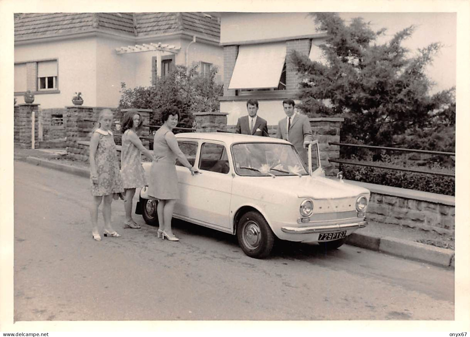 PHOTO 10,5 X 7,5 Cms VOITURE-AUTOMOBILE-AUTO SIMCA-Transport - Cars