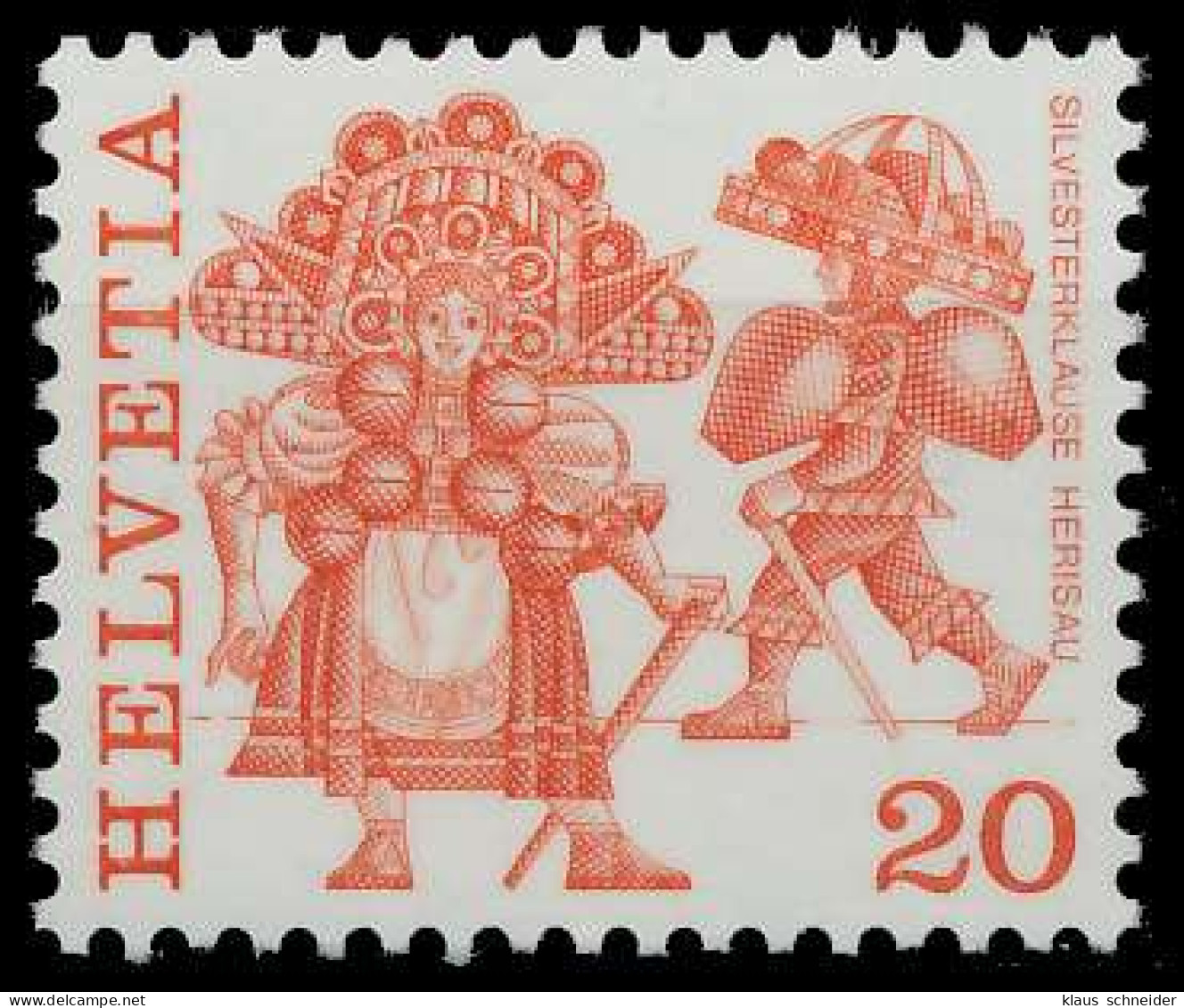 SCHWEIZ 1977 Nr 1102Ax Postfrisch S2D413A - Unused Stamps