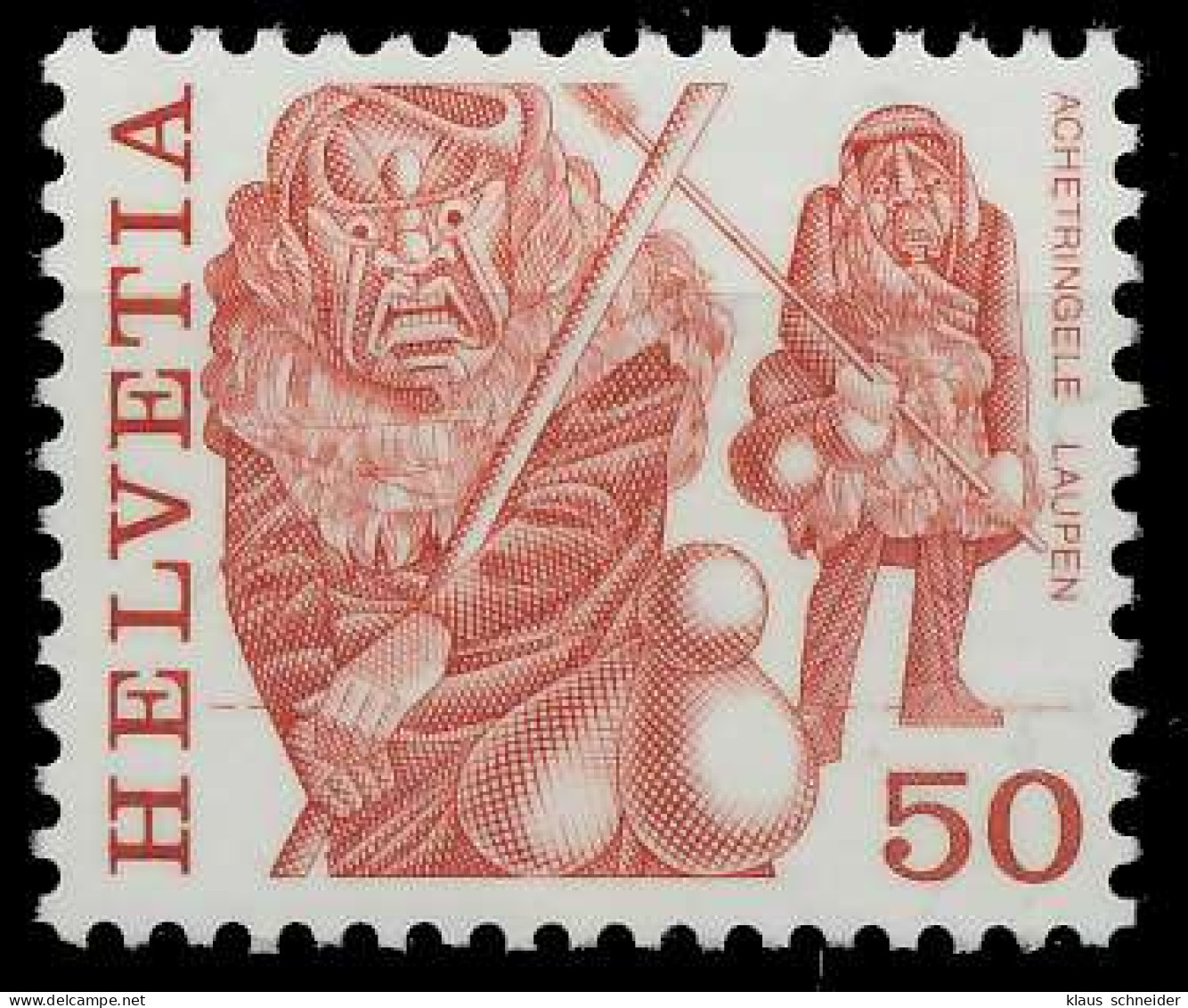 SCHWEIZ 1977 Nr 1105Ax Postfrisch S2D4146 - Unused Stamps