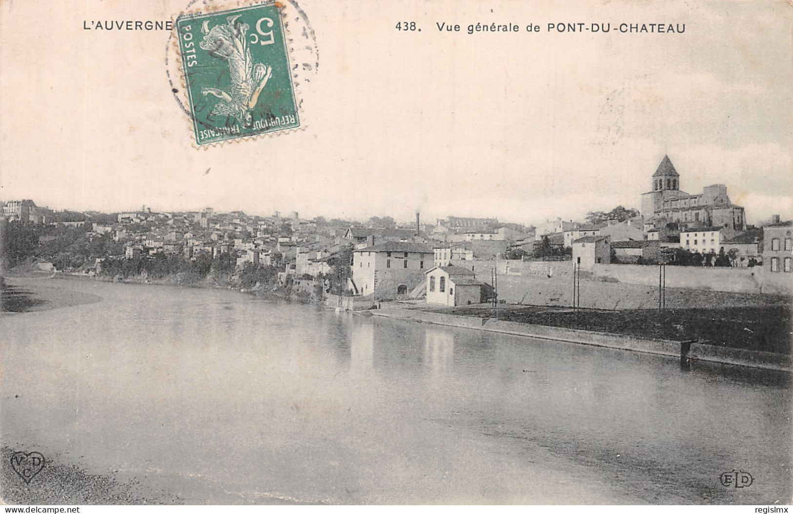 63-PONT DU CHATEAU-N°2137-A/0003 - Pont Du Chateau