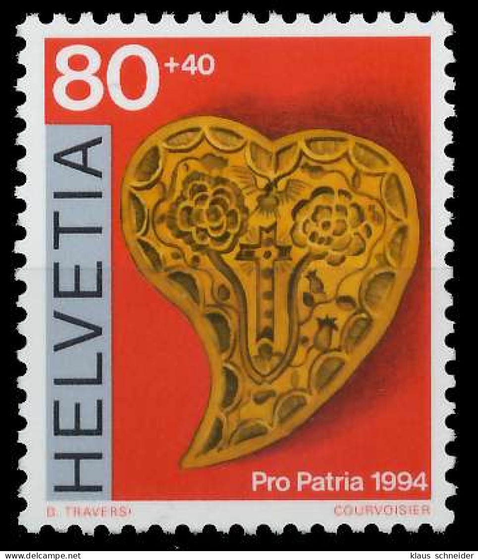 SCHWEIZ PRO PATRIA Nr 1529 Postfrisch S2D9E6A - Ungebraucht