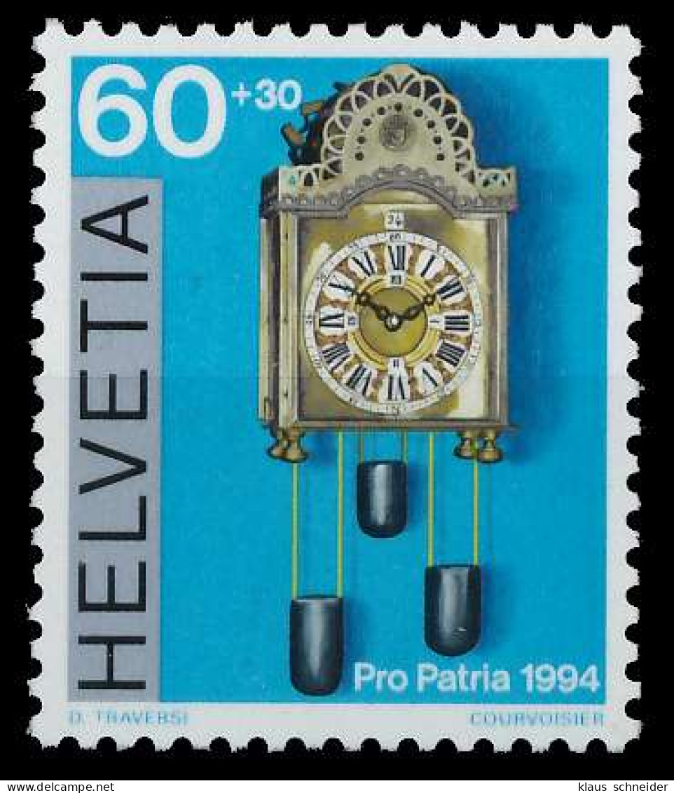 SCHWEIZ PRO PATRIA Nr 1527 Postfrisch S2D9E62 - Unused Stamps