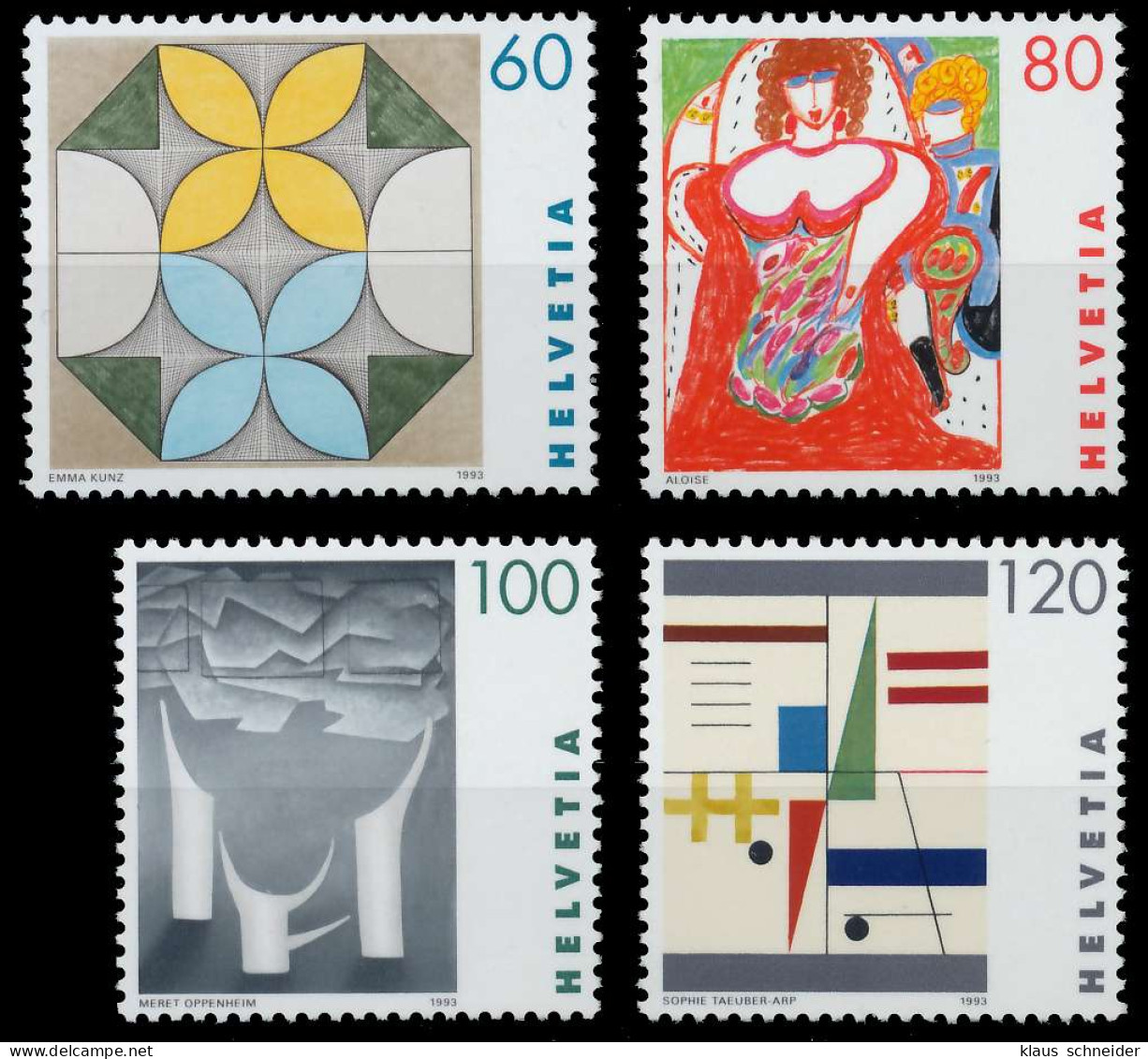 SCHWEIZ 1993 Nr 1506-1509 Postfrisch S2D9E96 - Ungebraucht