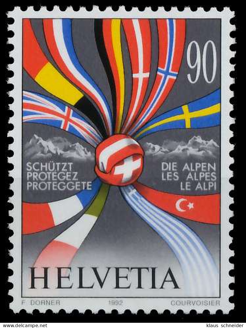 SCHWEIZ 1992 Nr 1477 Postfrisch S2D9EE2 - Unused Stamps