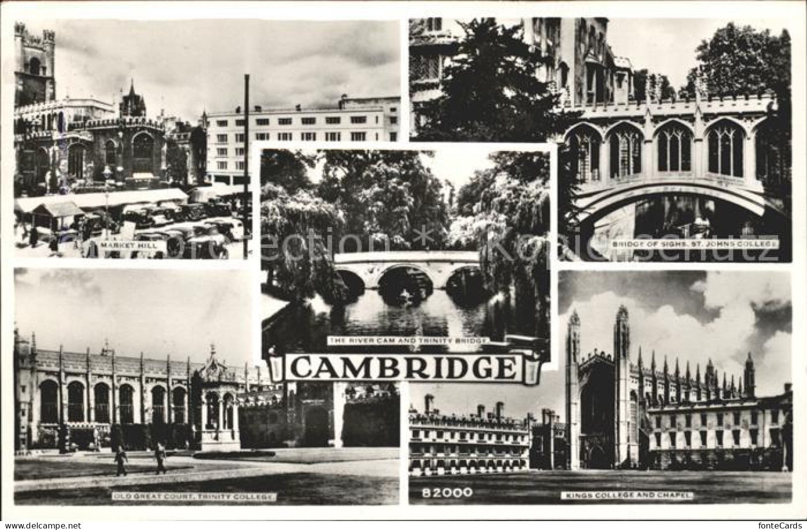 11750490 Cambridge Cambridgeshire Market Hill Bridge Of Sighs St Johns Colleges  - Autres & Non Classés
