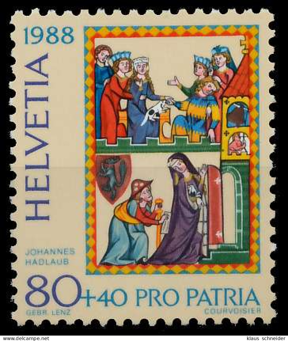 SCHWEIZ PRO PATRIA Nr 1374 Postfrisch S2DA01A - Unused Stamps