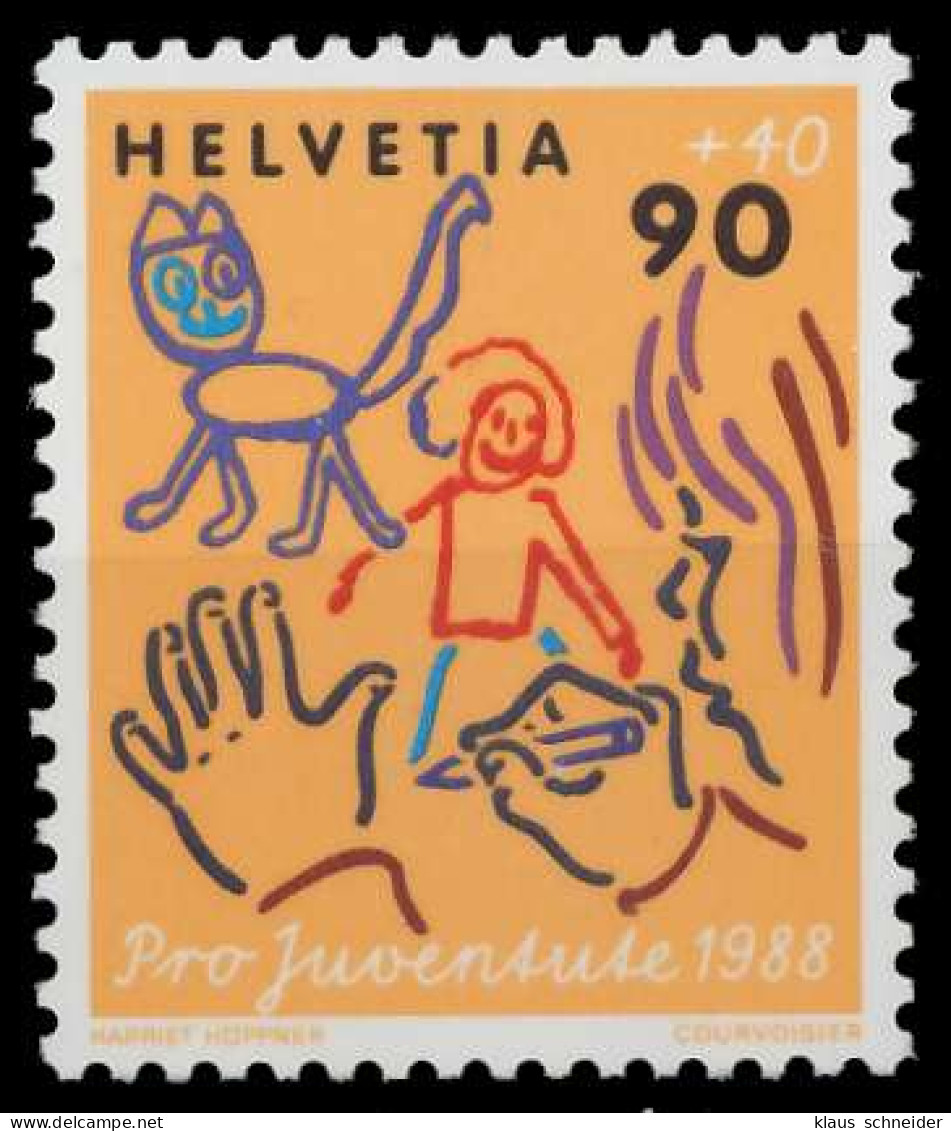 SCHWEIZ PRO JUVENTUTE Nr 1384 Postfrisch S2DA032 - Unused Stamps
