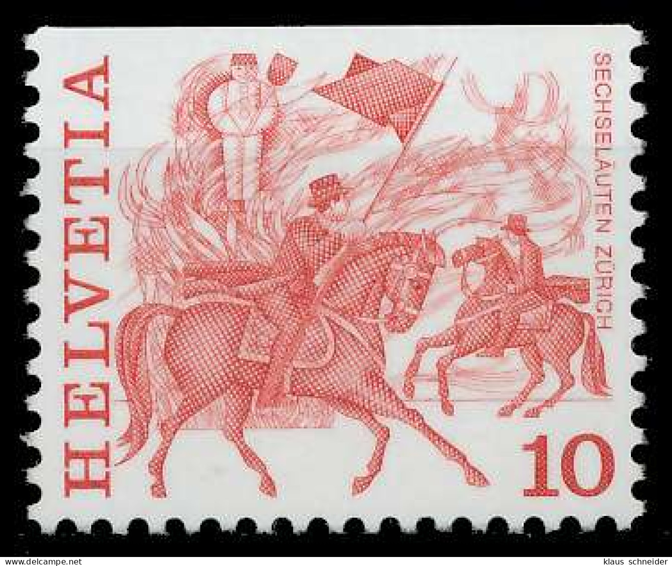 SCHWEIZ 1977 Nr 1101Doxw Postfrisch S2DA12A - Unused Stamps
