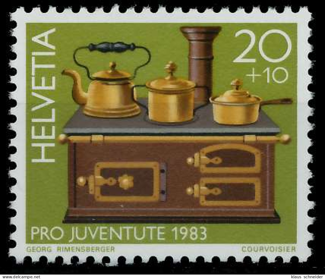 SCHWEIZ PRO JUVENTUTE Nr 1260 Postfrisch S2DA17E - Unused Stamps