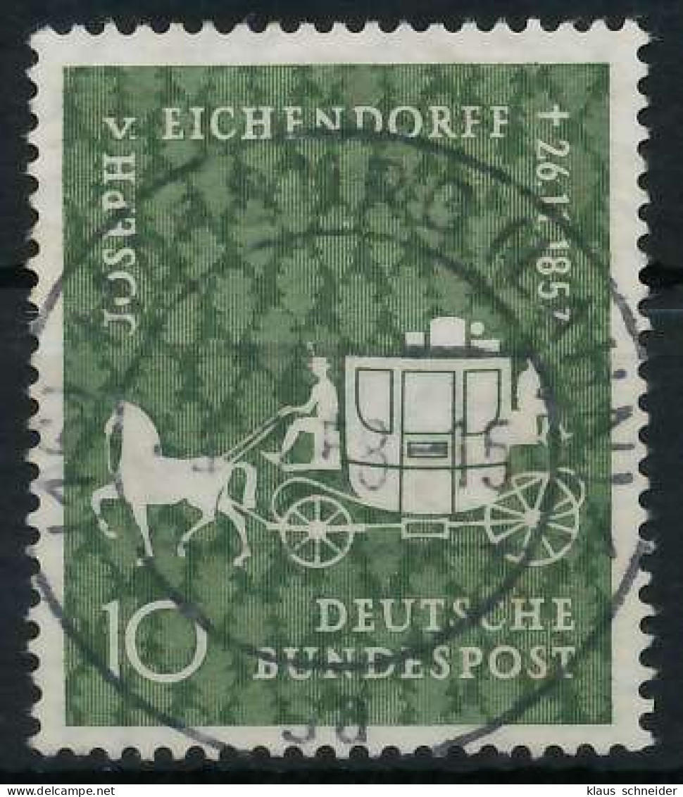 BRD BUND 1957 Nr 280 Zentrisch Gestempelt X69BA3A - Used Stamps