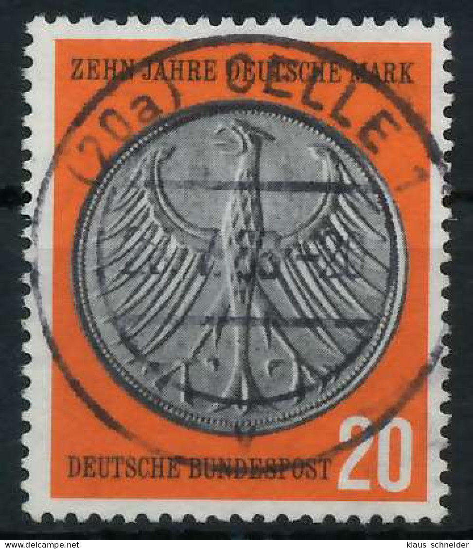 BRD BUND 1958 Nr 291 Zentrisch Gestempelt X69BA5E - Used Stamps