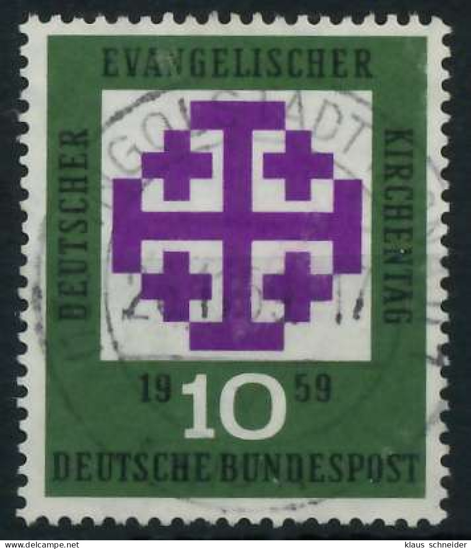 BRD BUND 1959 Nr 314 Zentrisch Gestempelt X69BB22 - Used Stamps