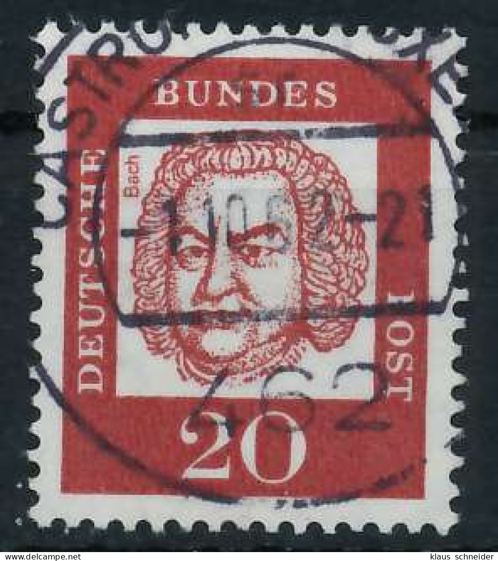 BRD BUND DS BED. DEUTSCHE Nr 352x Zentrisch Gestempelt X69BB52 - Used Stamps