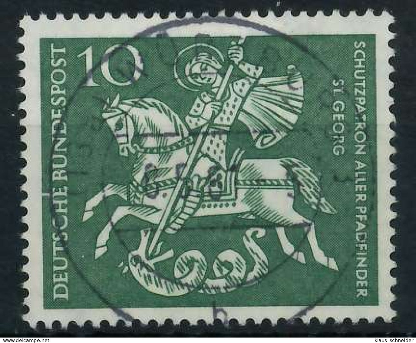 BRD BUND 1961 Nr 346 Zentrisch Gestempelt X69BB66 - Used Stamps