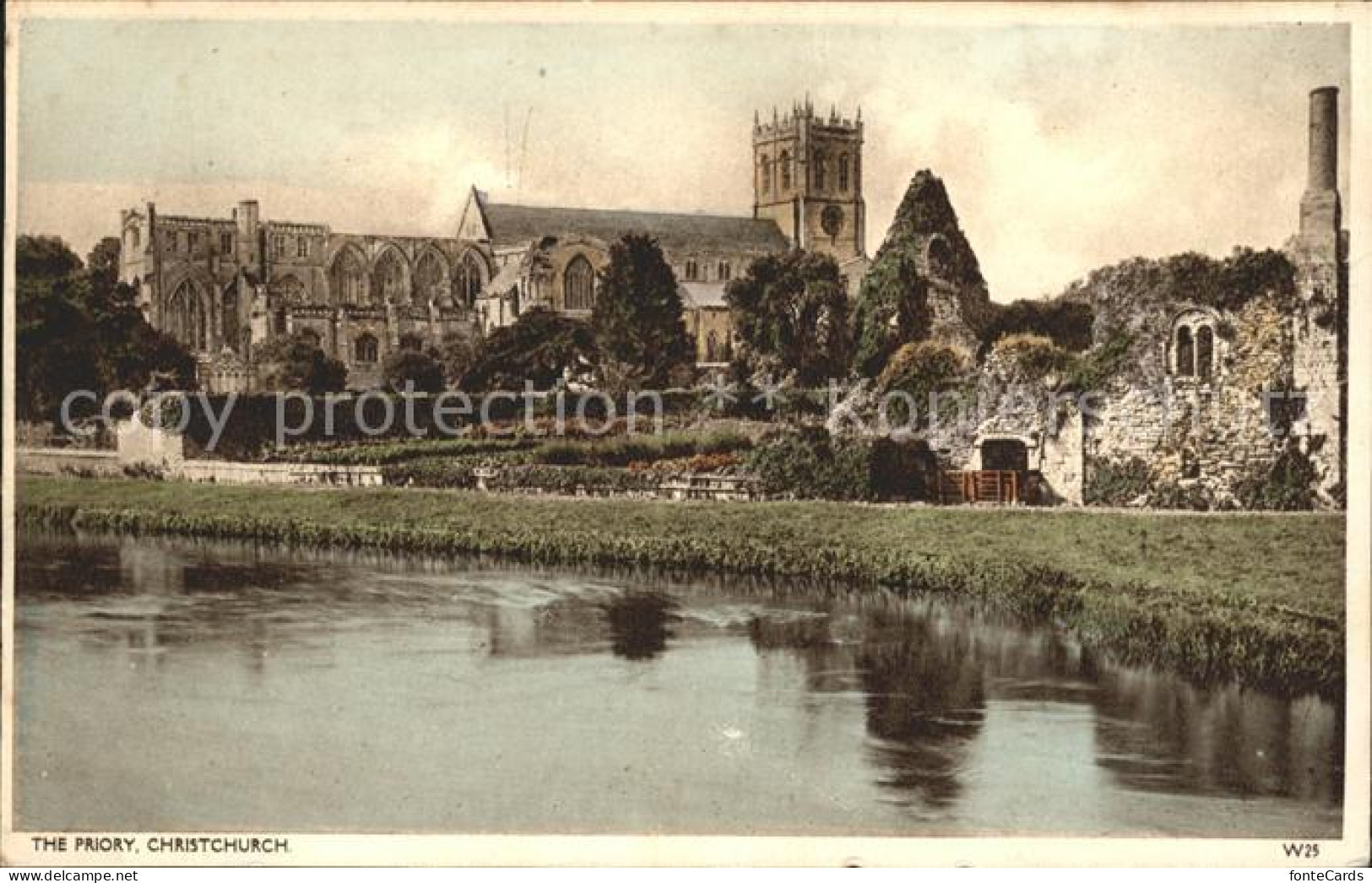 11750386 Christchurch Dorset The Priory Christchurch - Andere & Zonder Classificatie