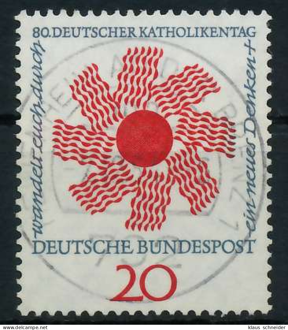BRD BUND 1964 Nr 444 Zentrisch Gestempelt X6A33BE - Used Stamps