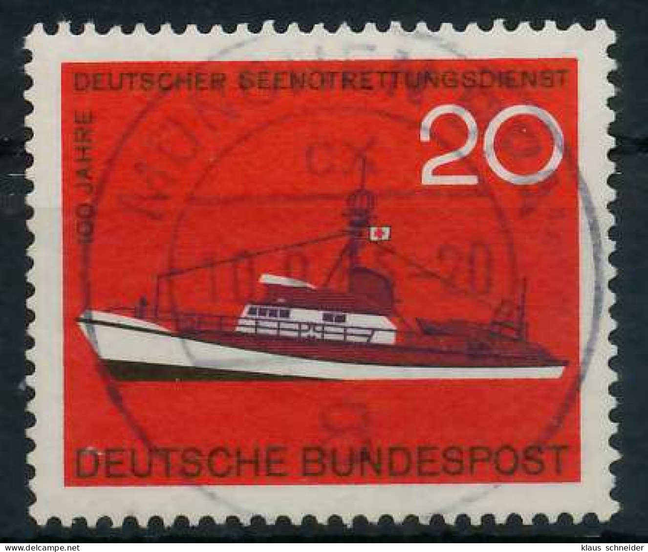 BRD BUND 1965 Nr 478 Zentrisch Gestempelt X6A33EE - Oblitérés